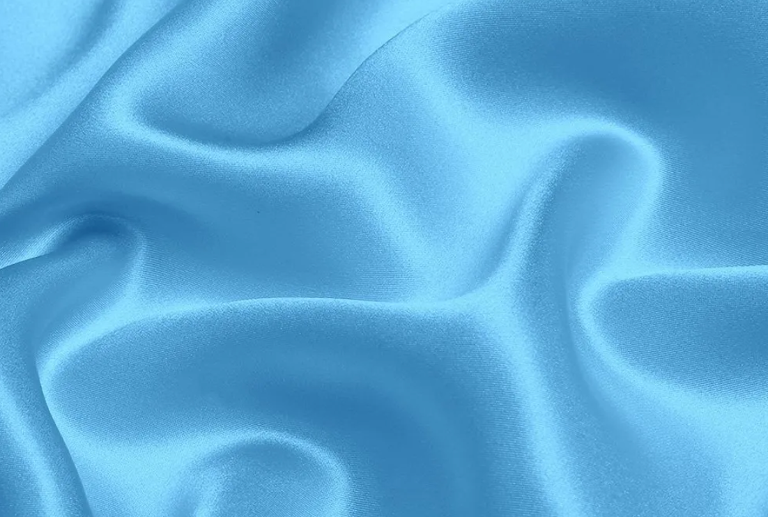 baby blue silk 