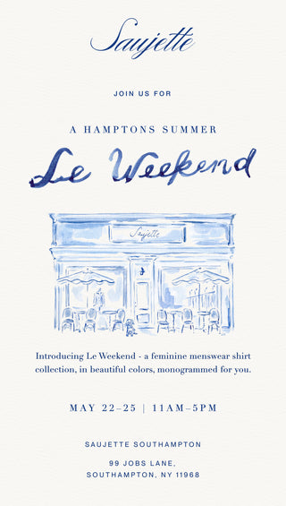 Le Weekend invitation