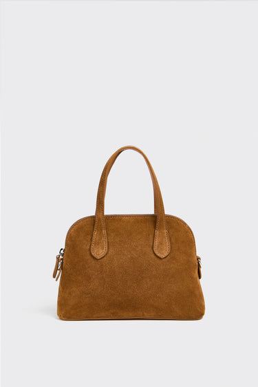 Suede Lucille Handbag