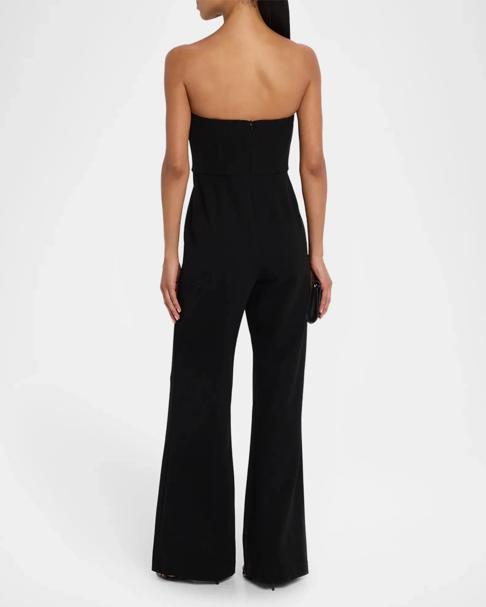 Evening Jumpsuit with Sweetheart Neckline