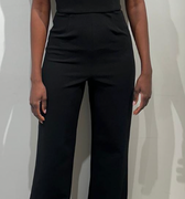 Evening Jumpsuit with Sweetheart Neckline